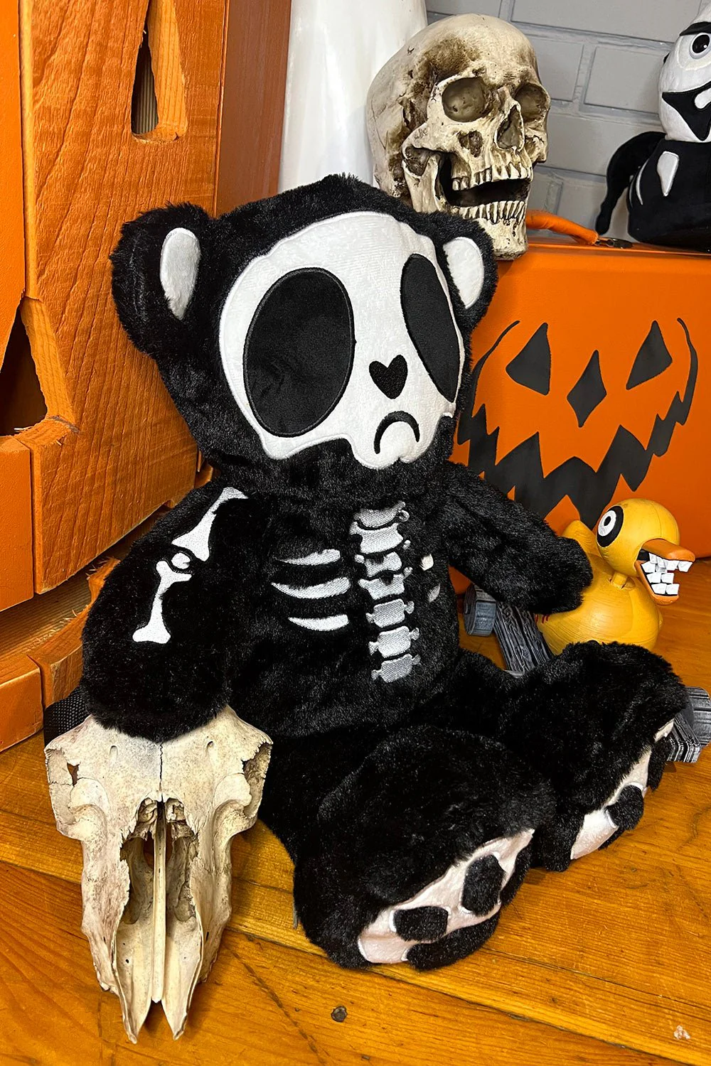 GRUMPY BONES BEAR BACKPACK