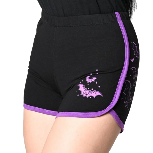 BAT OUTLINE WOMENS BOOTY SHORTS