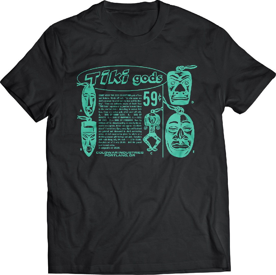 TIKI GODS T-SHIRT