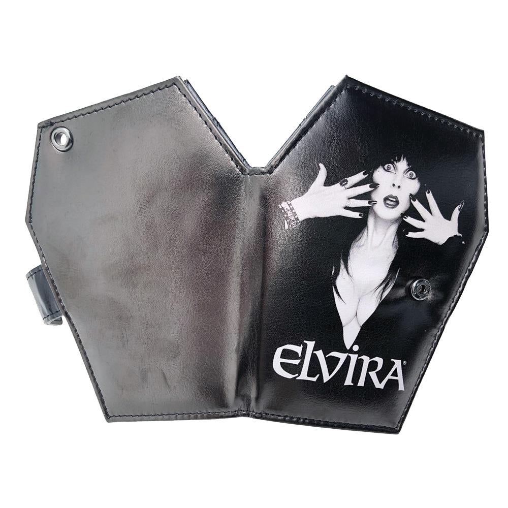 Elvira Coffin Wallet Classic Logo