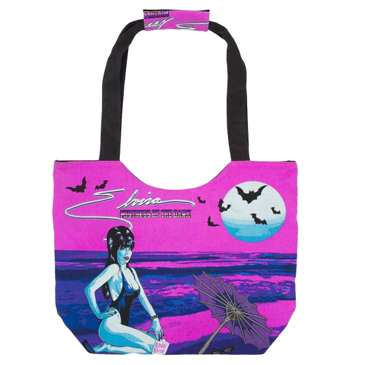 Elvira Moon Bathing Beach Tote