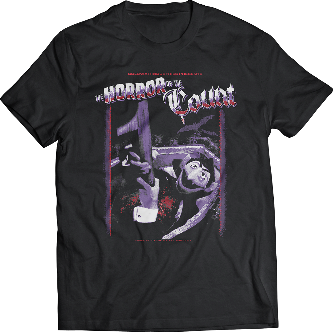 HORROR OF THE COUNT T-SHIRT