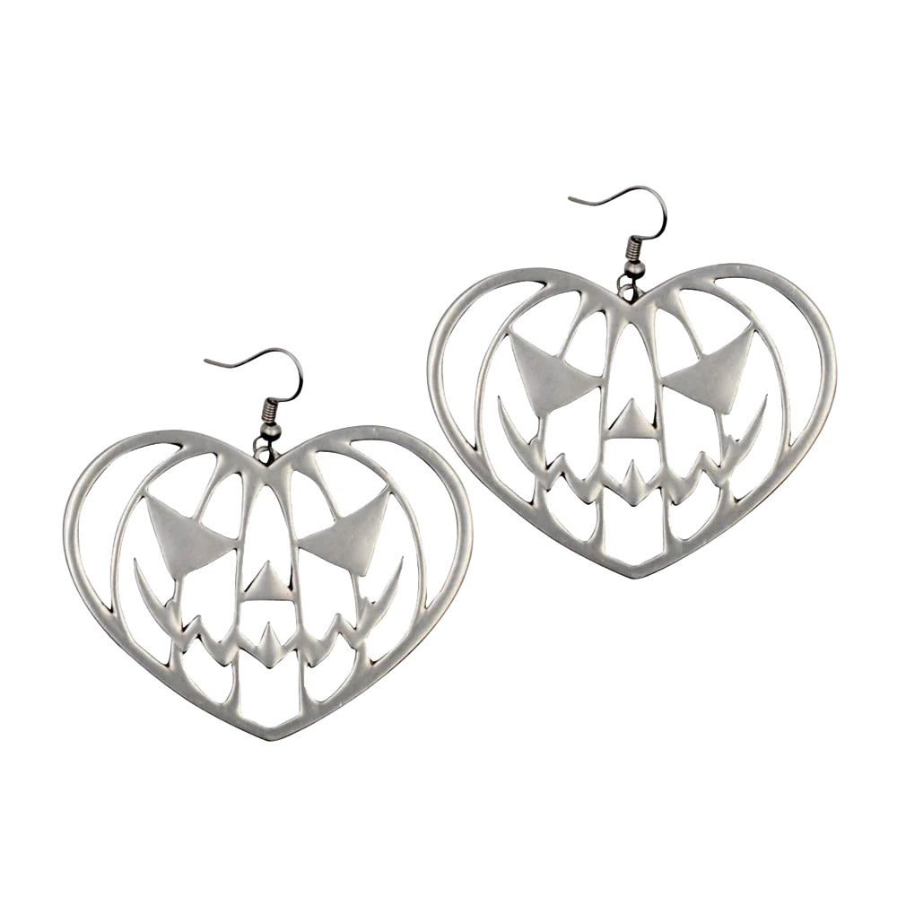 Pumpkin Heart Earrings