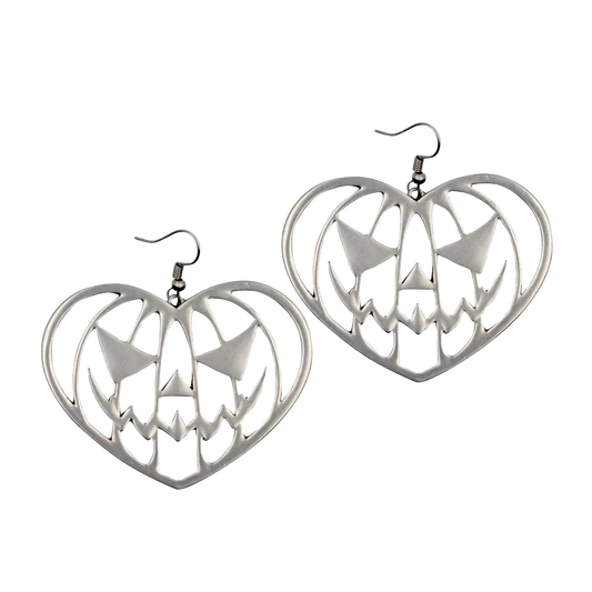 Pumpkin Heart Earrings