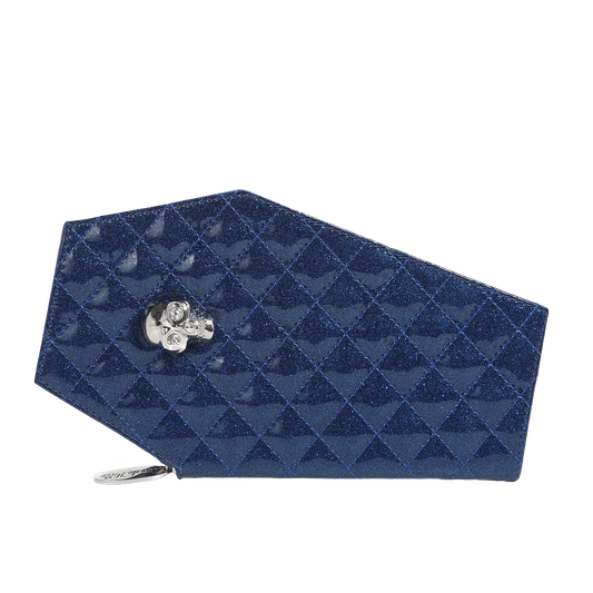 ROYAL BLUE COFFIN WALLET