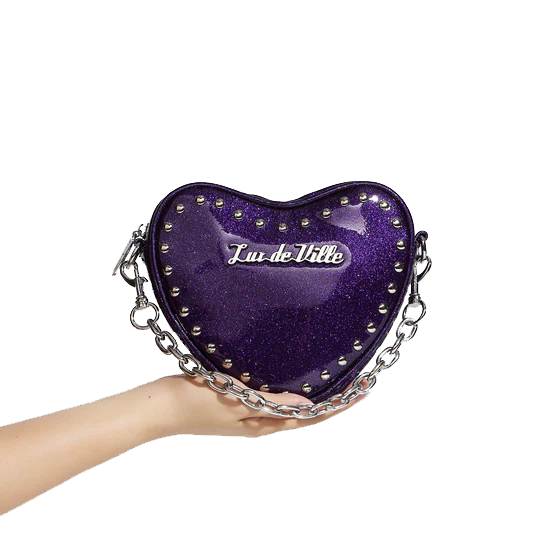 Tainted Love Tiny Tote - Poisonous Purple