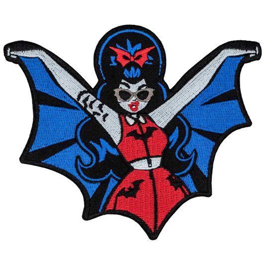 Vampire Girl Batwing Patch