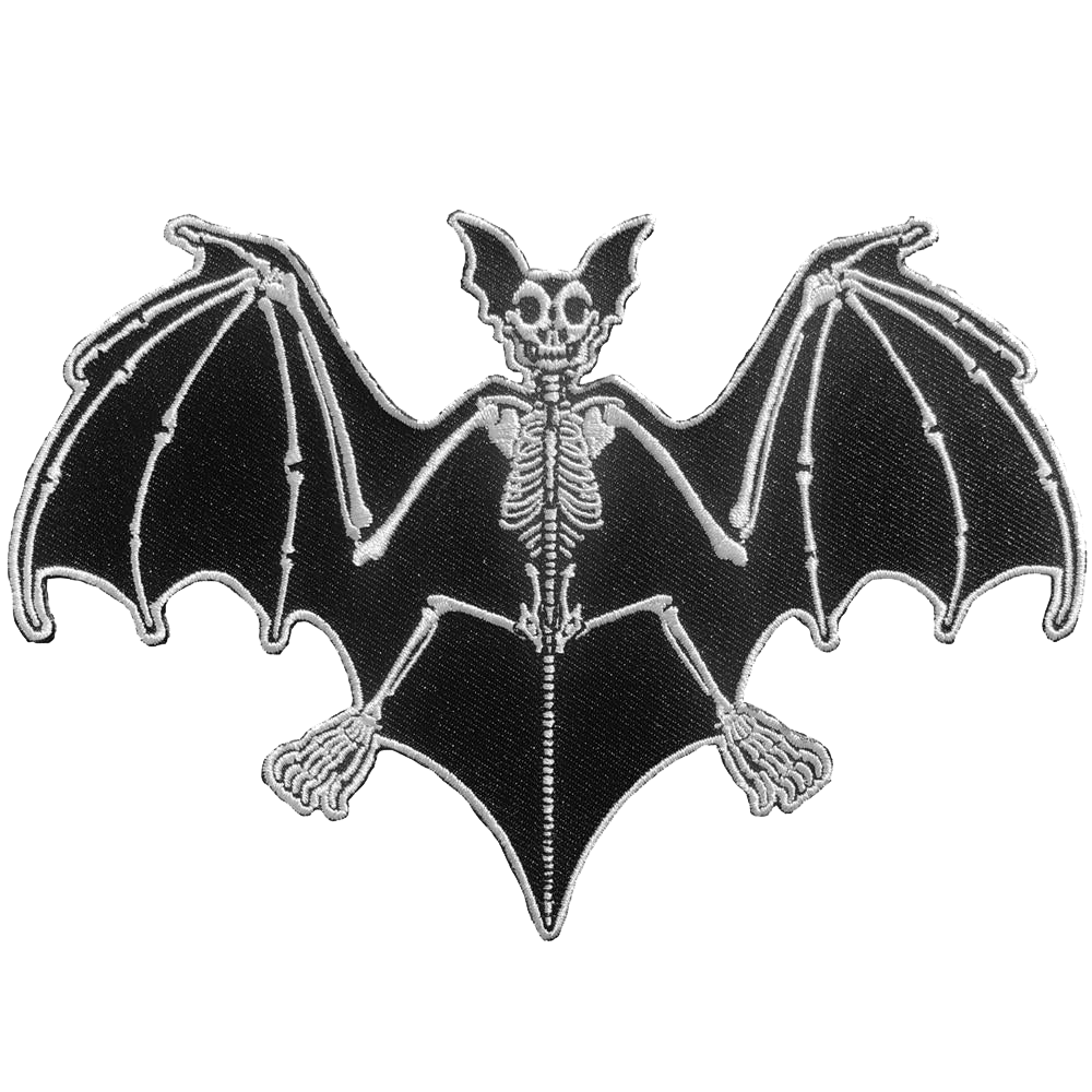 Skelli Bones Bat Patch