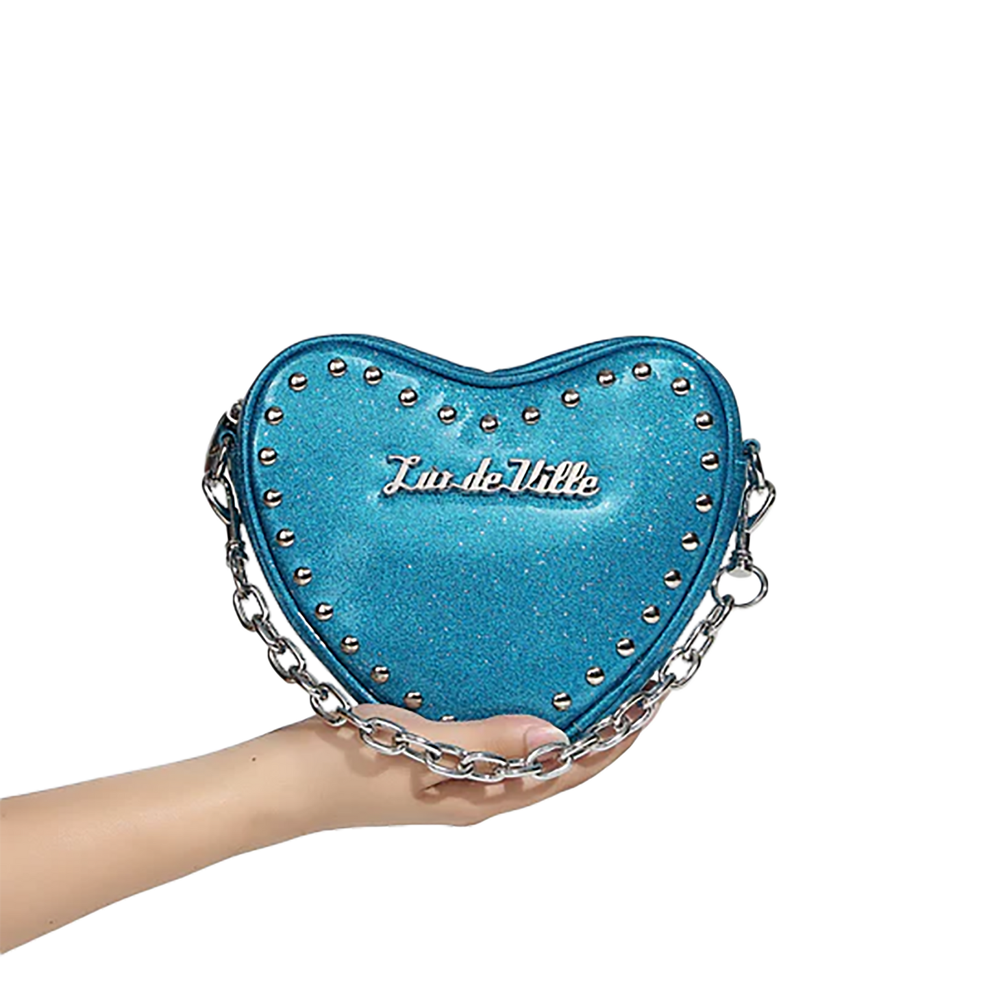 TAINTED LOVE TINY TOTE - VILLAIN BLUE