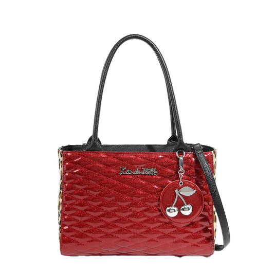 Red Rum Sparkle Wild Cherry Tote