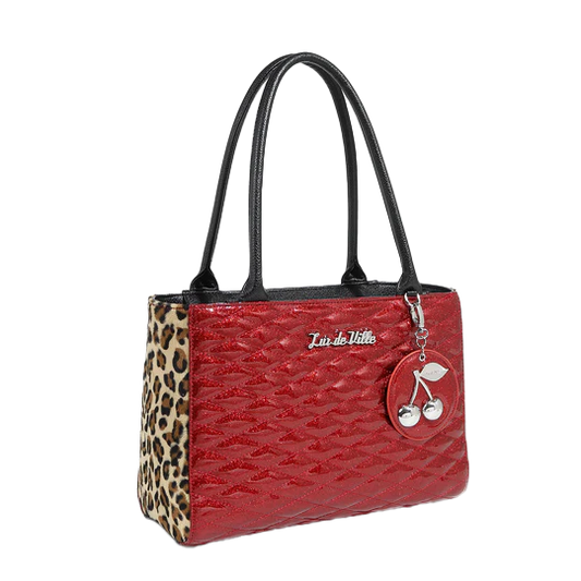 Red Rum Sparkle Wild Cherry Tote