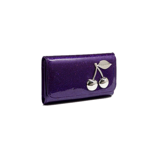 POISONOUS PURPLE SPARKLE WILD CHERRY WALLET