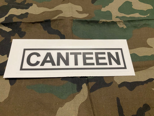 CANTEEN DECAL