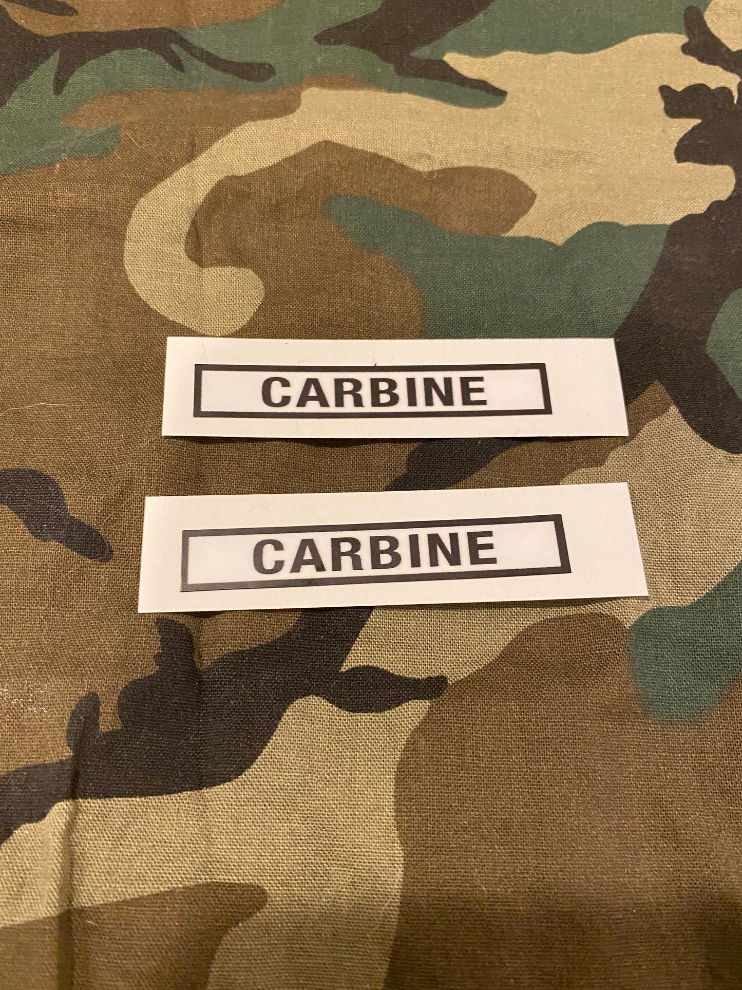 CARBINE DECAL (2 PACK)